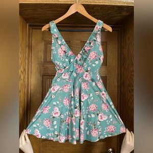 Jessica Rey Grace Swim Dress & Bottoms in Bella Rose Medium